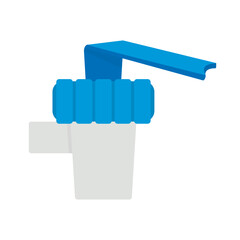 Water Spout, Water Spigot, Hot Water, Cold Water, Drinking Water, Water Cooler Spigot, Water Cooler, Cooler Icon, H2O Water, Vector Illustration Background