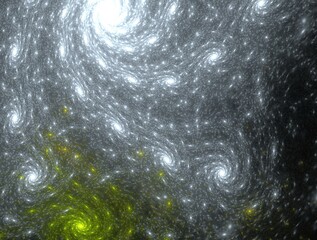 Imaginatory fractal abstract background Image