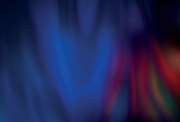 Fototapeta premium Dark Blue, Red vector blurred template.