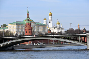 Fototapeta premium Moscow Kremlin architecture 
