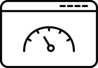 Unique Line Vector icon