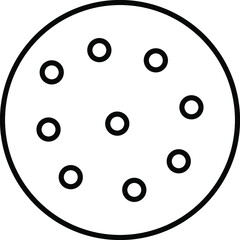 Unique Line vector Icon