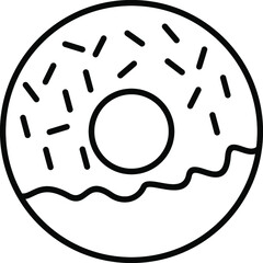 Unique Line vector Icon