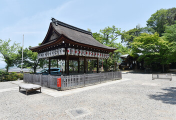 粟田神社　拝殿　京都市東山区粟田口