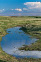 Flooding After Rain in Kansas Plains