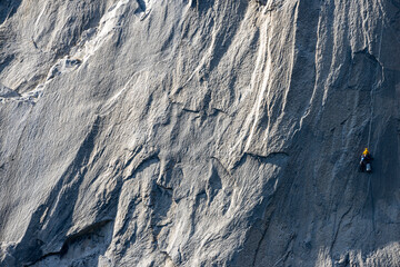 Climbers on El Capitan