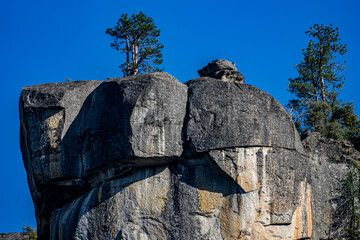 Rock tower yosemite national park 