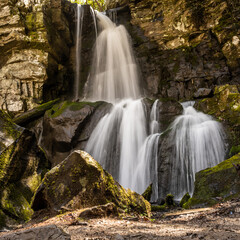 Fototapeta na wymiar Baskins Creek Falls Long Exposure