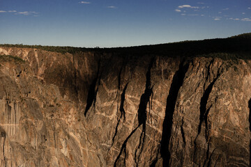 Cloud Passes Over The Canyon Edge
