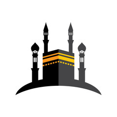 Kaaba logo illustration