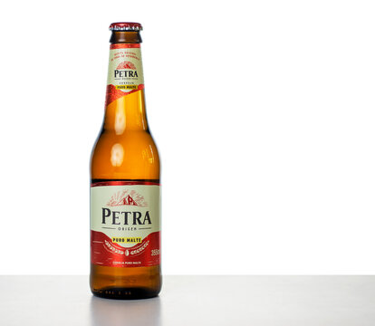 Studio photo of Petra single malt beer