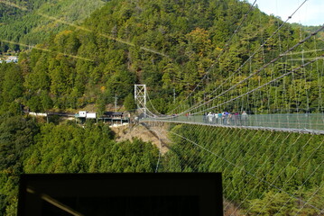 谷座の吊橋