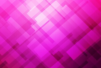 Light Pink vector background in polygonal style.