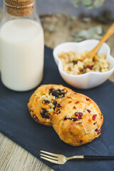 cookies and milk