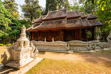 Thai Style Church at Wat Luang Khun Win