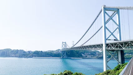 Foto auf Acrylglas 関門海峡の関門橋 © 4ChaN