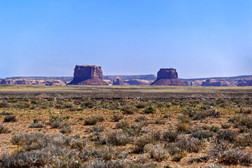 Buttes by Highway 191 to Holbrook