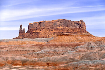 Obraz premium Mesa by Highway 191 to Holbrook