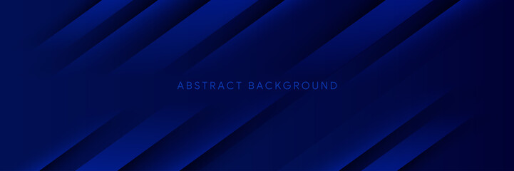 Bright blue dynamic abstract soft shadow diagonal lines business presentation banner sale event night party vector background