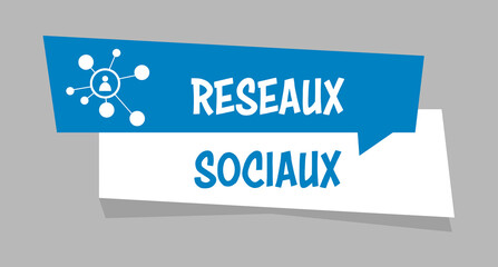 Logo réseaux sociaux.
