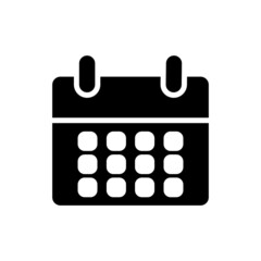 calendar new icon simple vector