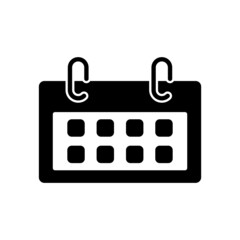calendar new icon simple vector
