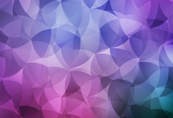 Obraz premium Light Purple, Pink vector pattern with random forms.