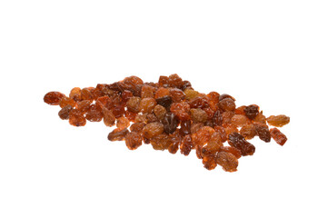 raisins isolated on white background