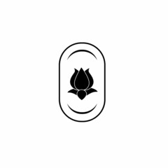 icon ,logo rose