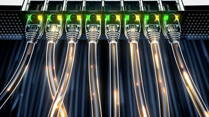 Ethernet Cables Visual Effects