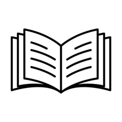 Open book icon