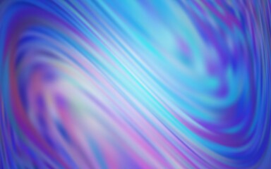 Light Pink, Blue vector blurred pattern.