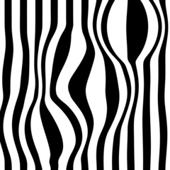 Abstract Black and White Stripes.hypnosis spiral.Seamless Black and white stripes background.seamless wave line patterns