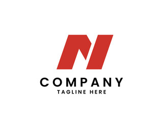 letter N logo design