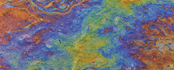 abstract background gasoline art colored, texture oil multicolored rainbow abstract gasoline spill