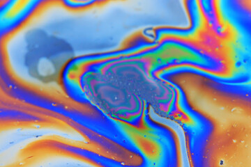 abstract background gasoline art colored, texture oil multicolored rainbow abstract gasoline spill