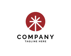 Star house logo company design