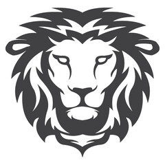 Lion head vector