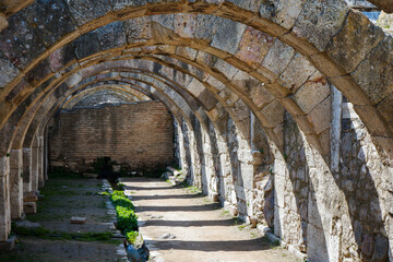Agora Open Air Museum in Izmir, Turkey