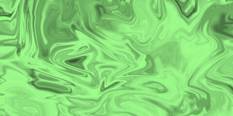 Digital background With liquifying flow. Liquid abstract pattern with black green. Creative with liquifying technic by swirling around, Liquefy Background