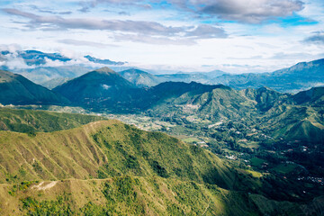 Cerro Mandango mountain in Vilcabamba, Ecuador. South America.