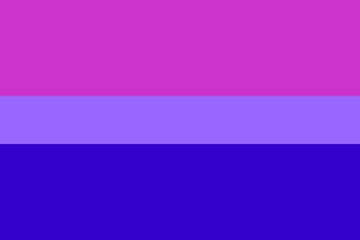 LGBT community. Vector Flag of Bisexual. Official symbols. Pride month. Against discrimination. Bright concept background, template for banners, signs, logo design