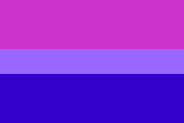 Obraz premium LGBT community. Vector Flag of Bisexual. Official symbols. Pride month. Against discrimination. Bright concept background, template for banners, signs, logo design