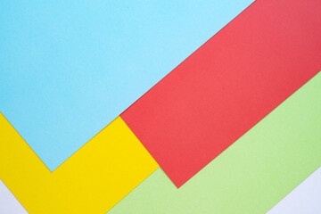 カラフルな色画用紙