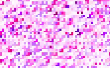 Light Pink, Yellow vector pattern in square style.