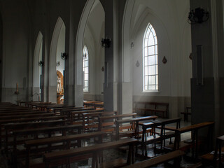 Catholic church interior