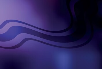 Dark Purple vector abstract blurred layout.