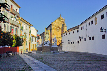 Fototapeta na wymiar Cordoba, monumento a Manolete in Plaza Conde Priego. Spagna, Andalusia