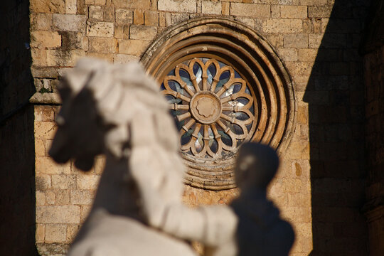 Cordoba, Monumento A Manolete In Plaza Conde Priego. Spagna, Andalusia