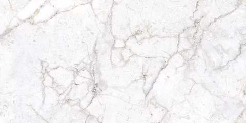 Foto op Plexiglas white marble stone texture background © Kbra